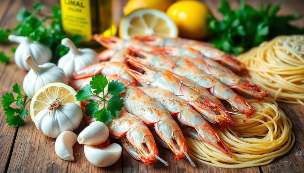 shrimp scampi ingredients